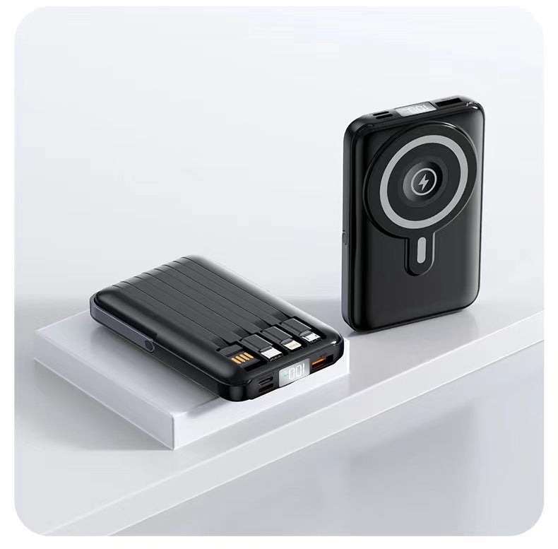 Portable power bank with intelligent fast charging feature and LED display Kalsten