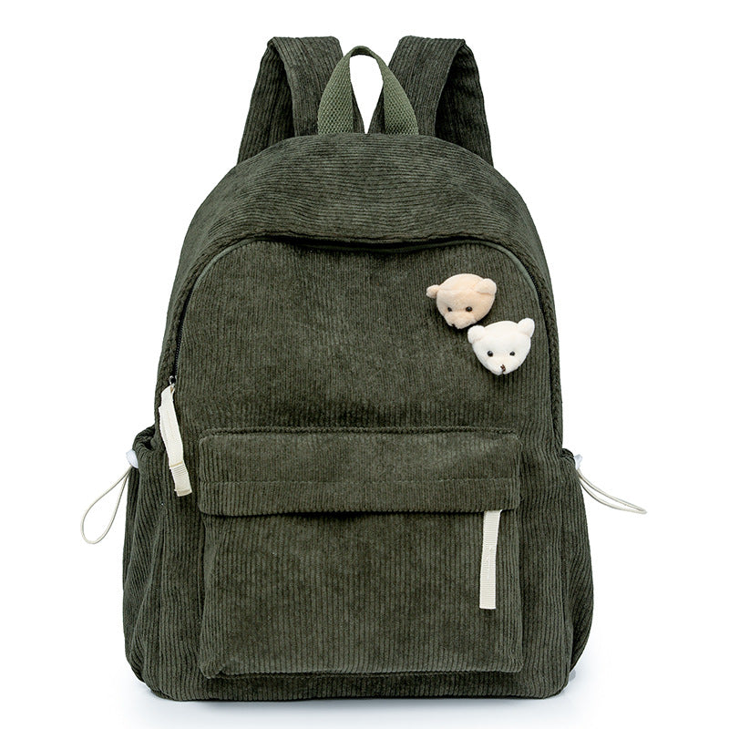 Adorable Plush Character School Backpack Kalsten