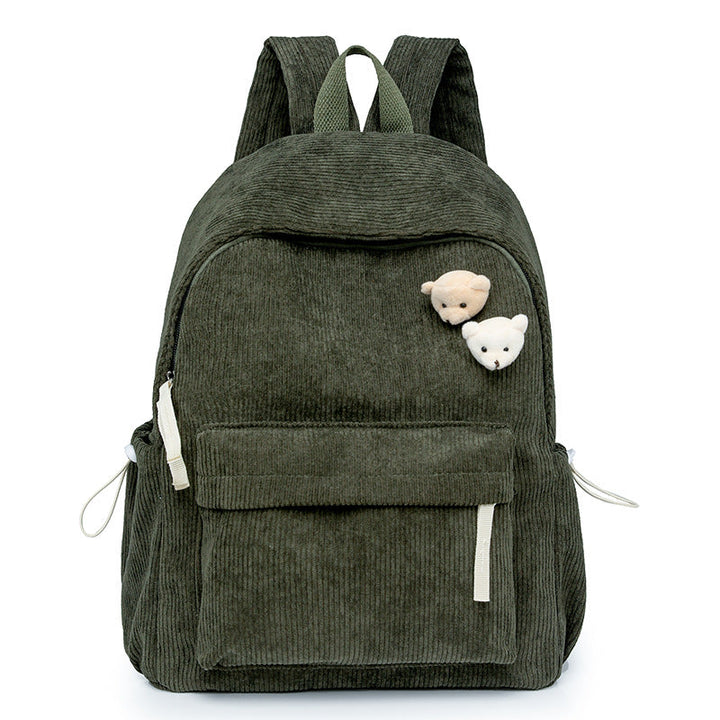 Adorable Plush Character School Backpack Kalsten