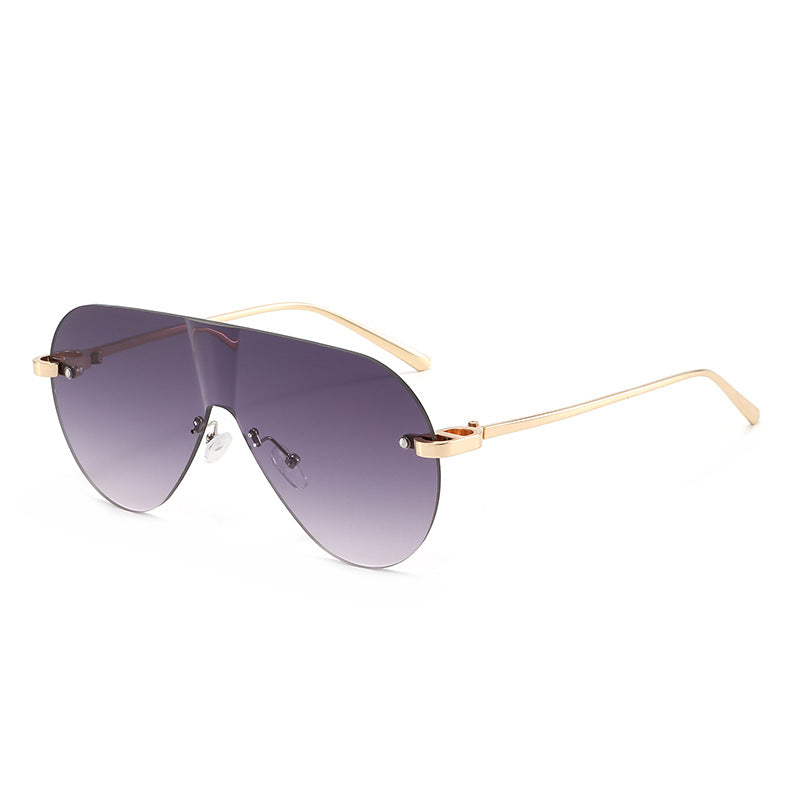 Ladies Oversized Sunglasses in Modern Aviator Style Kalsten