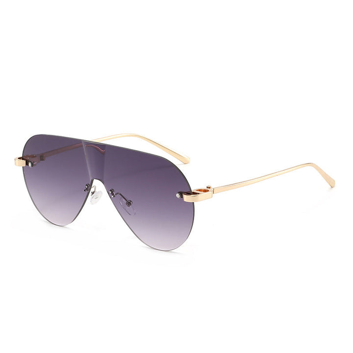 Ladies Oversized Sunglasses in Modern Aviator Style Kalsten