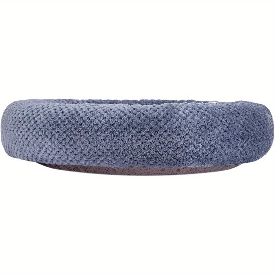 Plush Circular Dog Bed