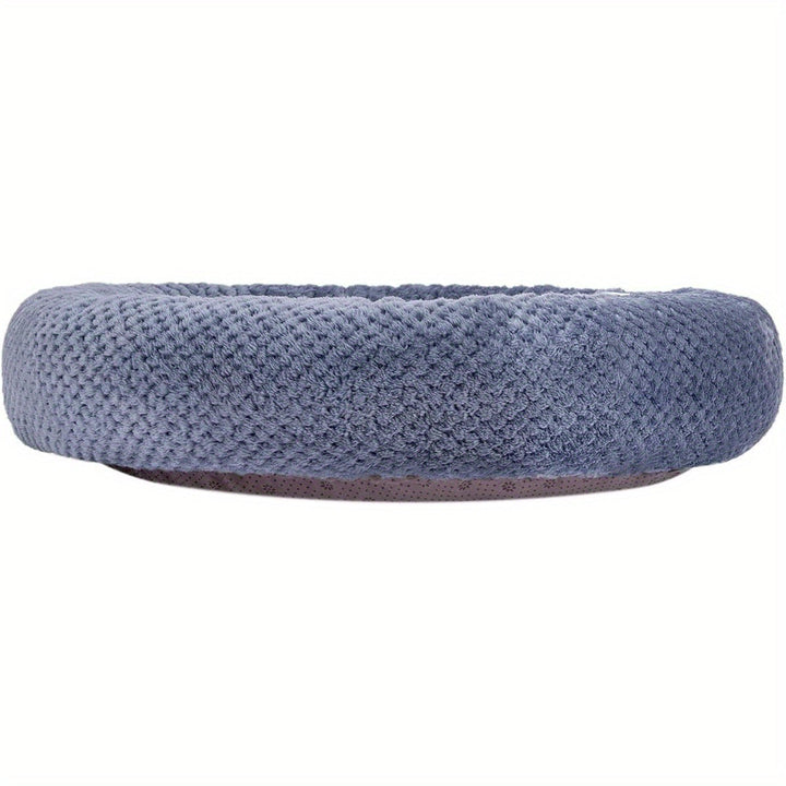 Plush Circular Dog Bed