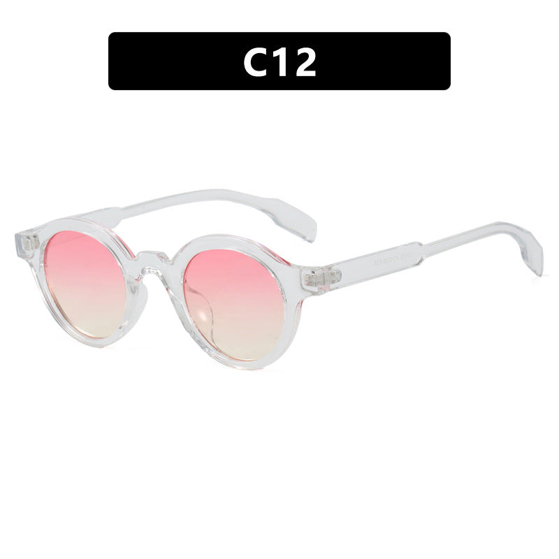 Women's fashionable round sunglasses with high-quality, flexible frame Kalsten