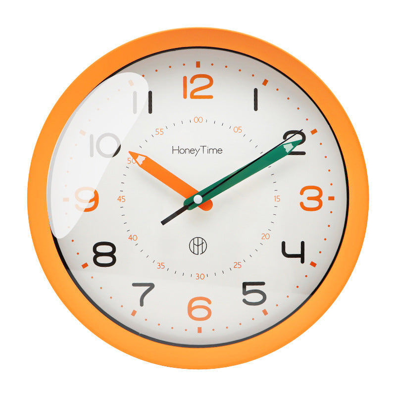 Silent Sweep - Stylish Silent Wall Clock for Children's Rooms Kalsten