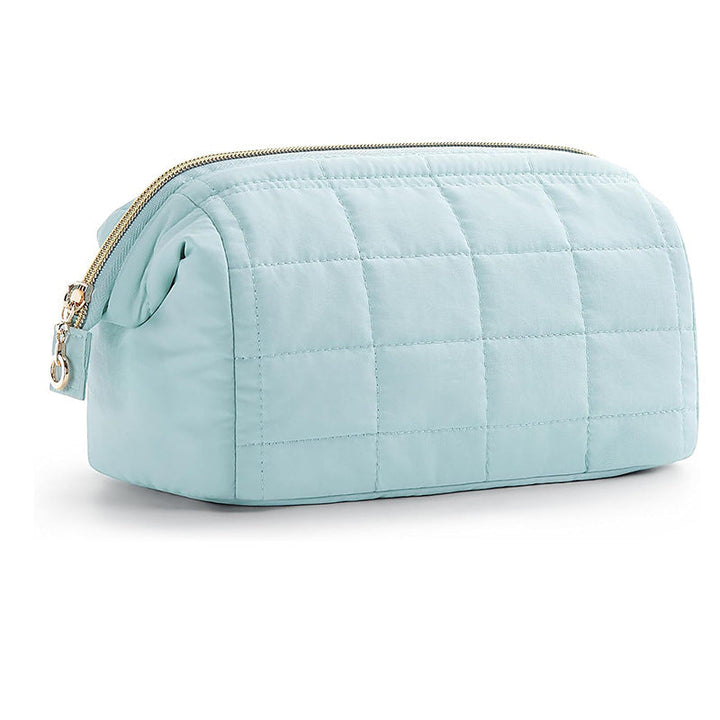Cosmetic bag with matte finish and zipper Kalsten