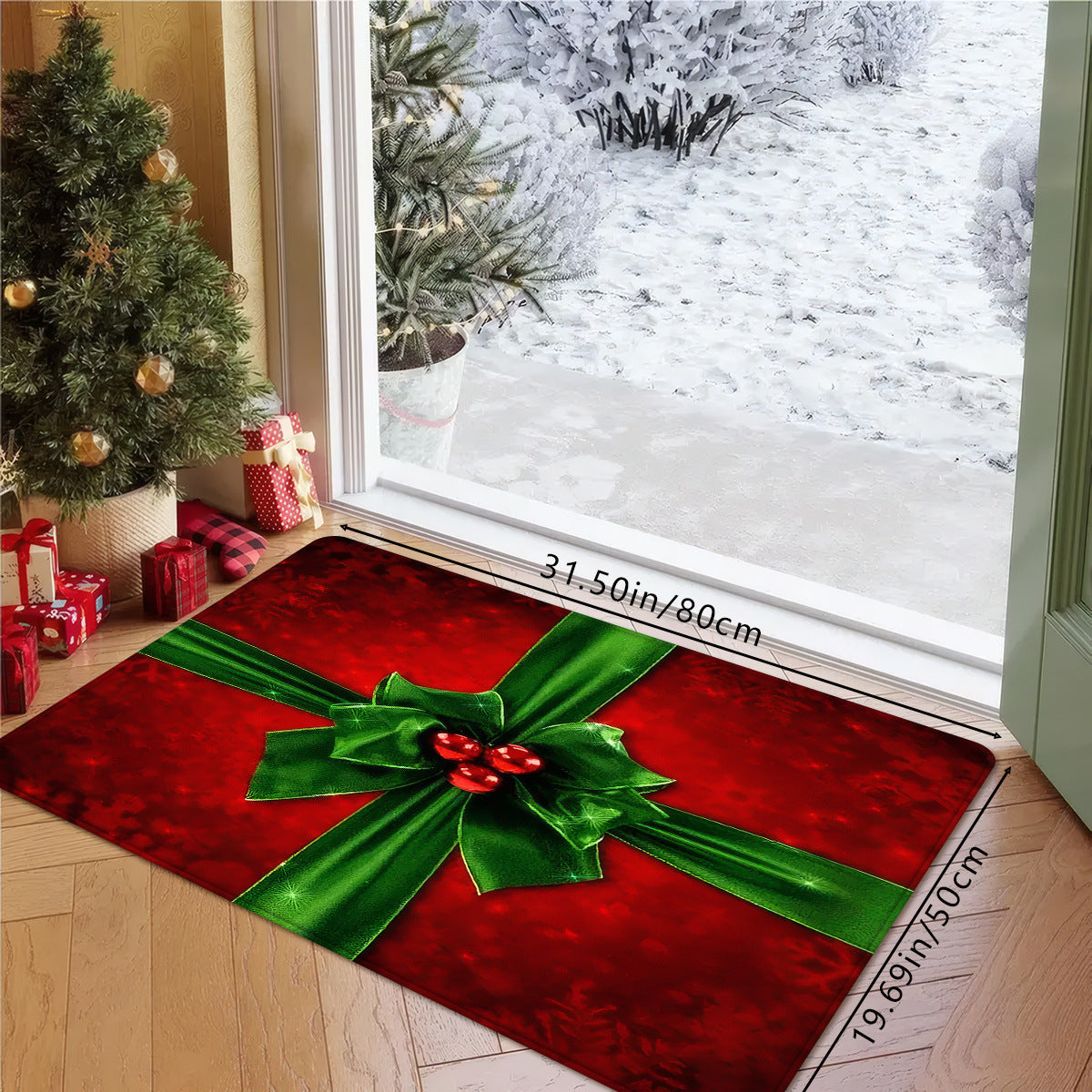 Festive Holiday Area Rug Acalora