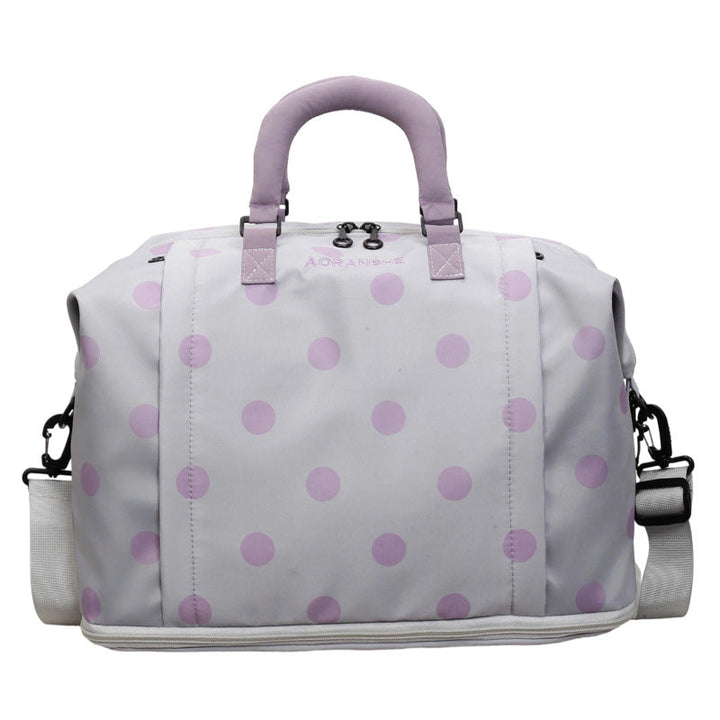 Stylish Polka Dot Travel Duffel