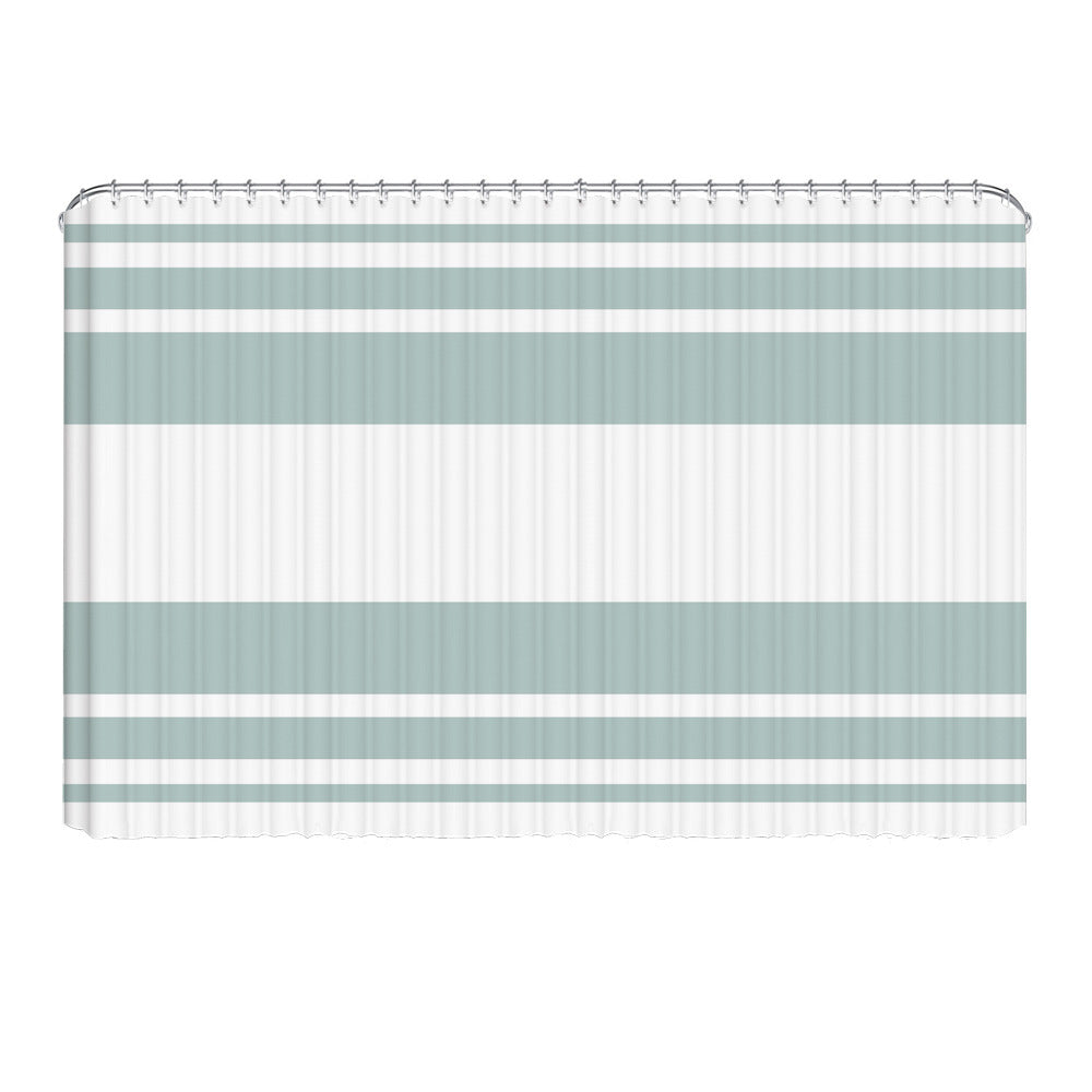Floral Patterned Bathroom Shower Curtain Kalsten