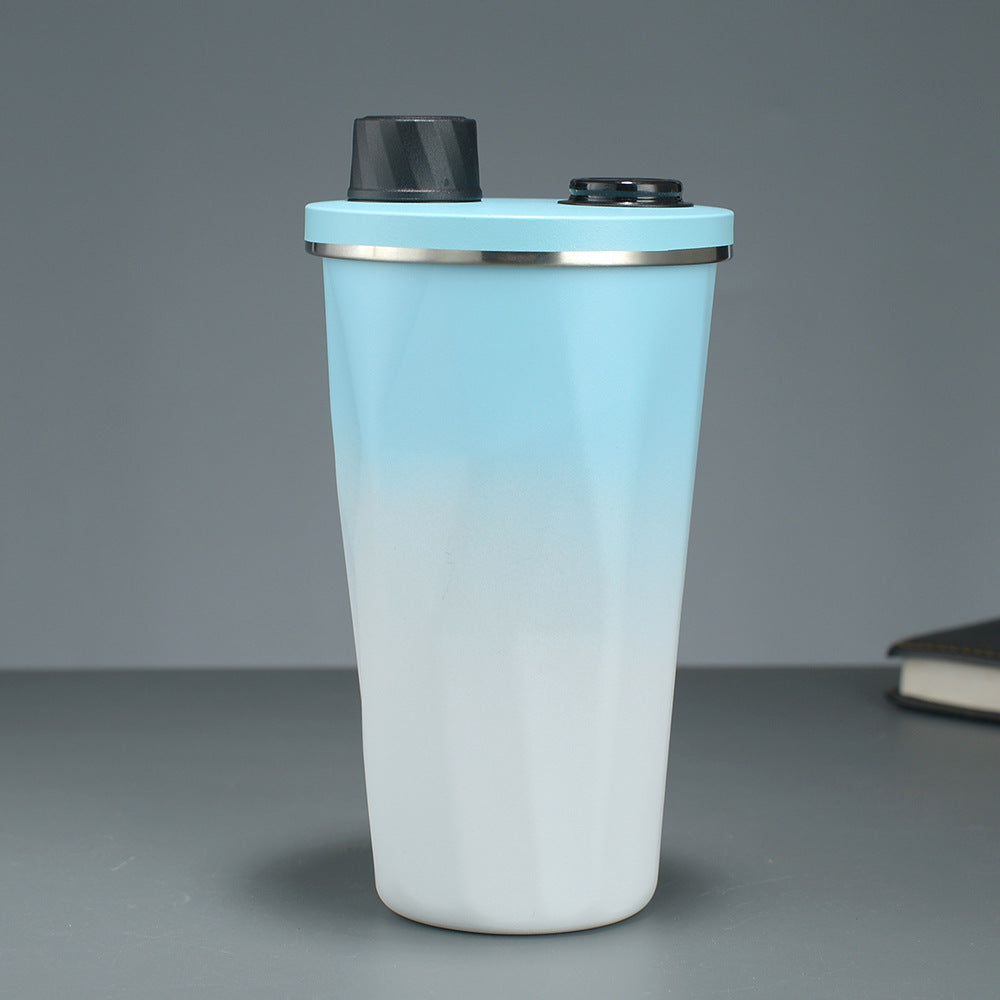 Women's insulated drinking bottle with practical press closure Kalsten