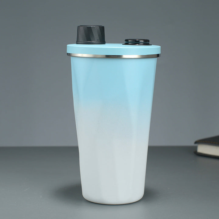 Women's insulated drinking bottle with practical press closure Kalsten