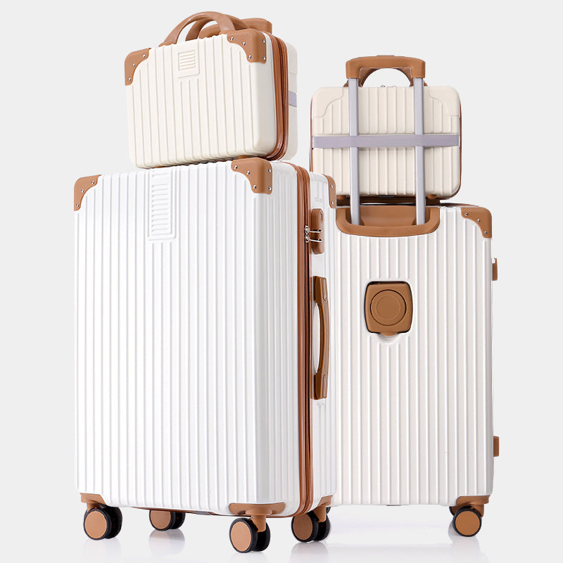Unisex Textured Hard-Shell Luggage Set Kalsten