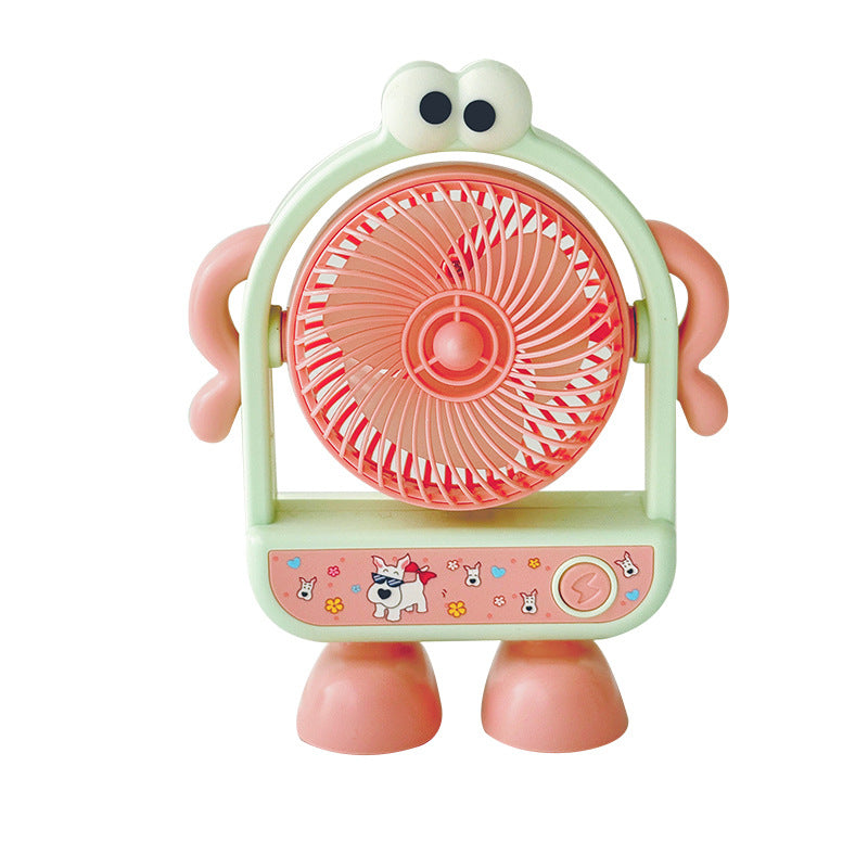 Unisex Portable Mini Stand Fan with Animal Design Kalsten