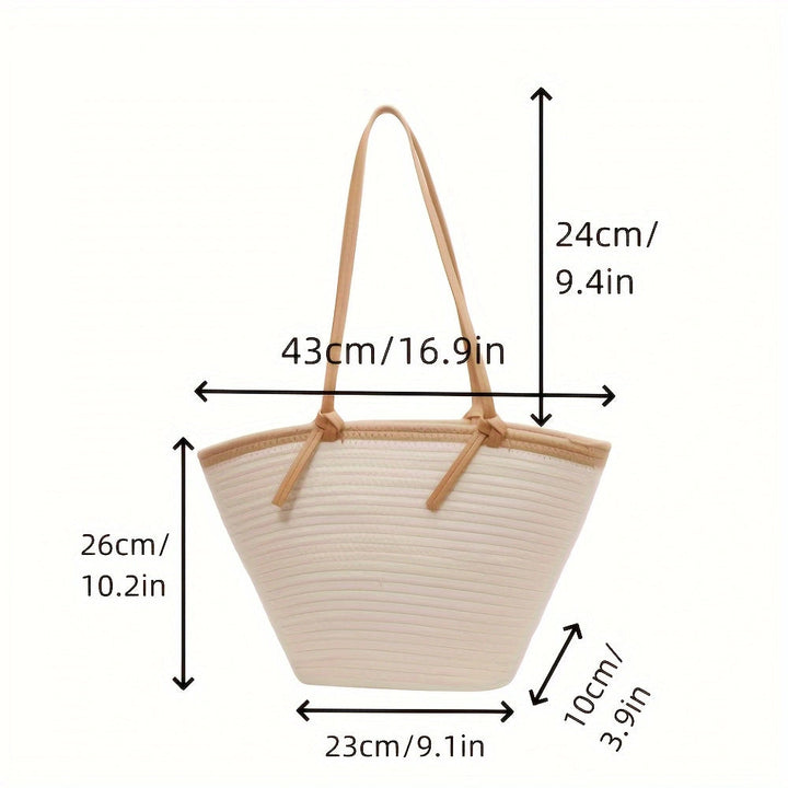 Elegant beach bag with high-quality details Kalsten