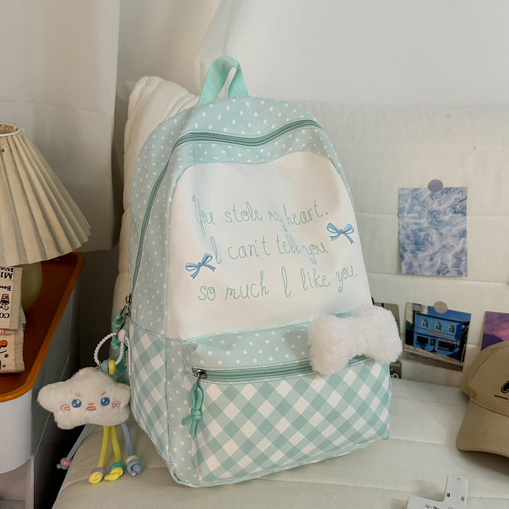 Charming Cotton Print Backpack Kalsten