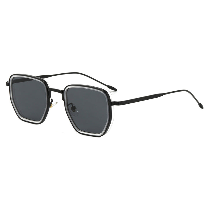 Ladies Square Designer Sunglasses with Stylish Metal Frame Kalsten