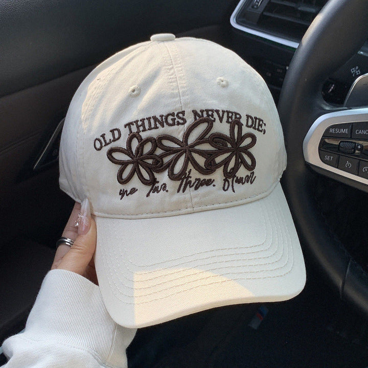 Women's Embroidered Denim Cap Kalsten