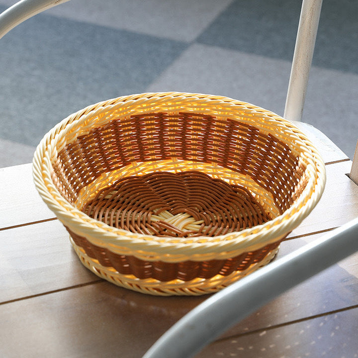 Basket with handwoven design Kalsten