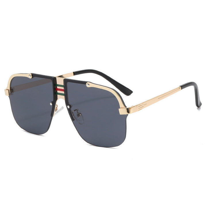 Women's Oversized Sunglasses with unique gradient lenses and striking metal frame Kalsten