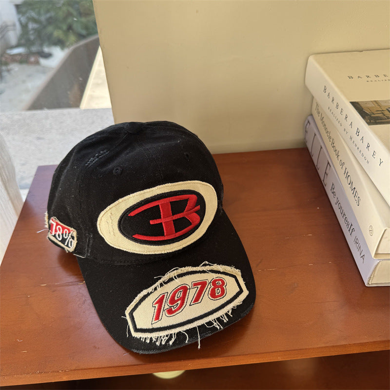 Men's Distressed Vintage Graphic Baseball Cap Kalsten
