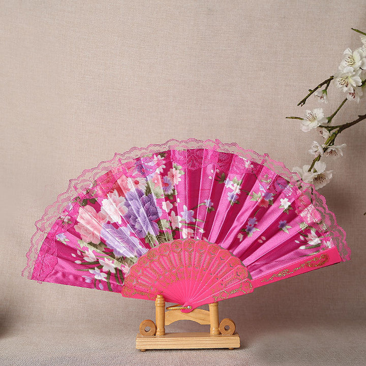 Women elegant handmade fan Kalsten