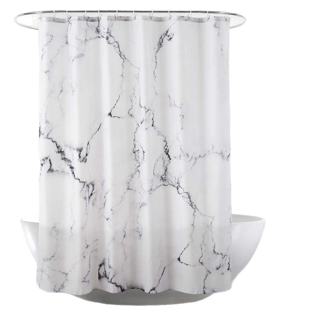 Artistic Marble Texture Shower Curtain Kalsten