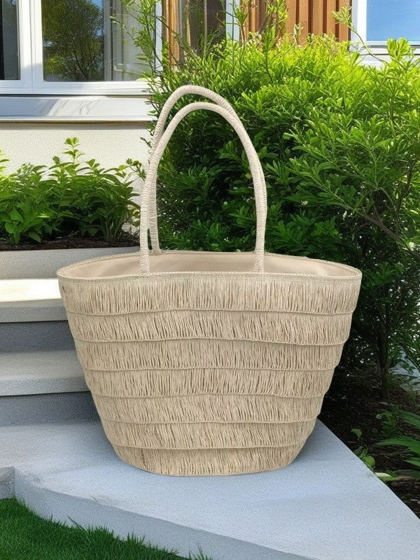 Beach basket with classic sun protection Kalsten