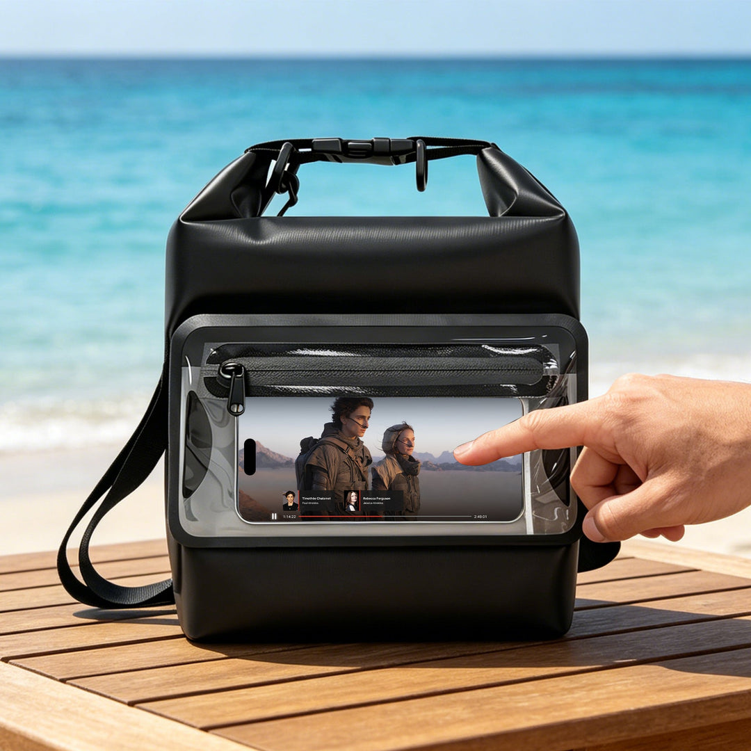 Compact Water-repellent Shoulder Bag Kalsten