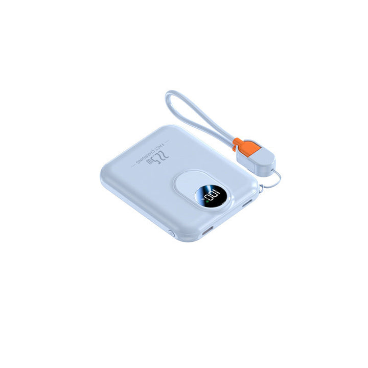 Portable power bank with intelligent fast charging interface and digital display Kalsten