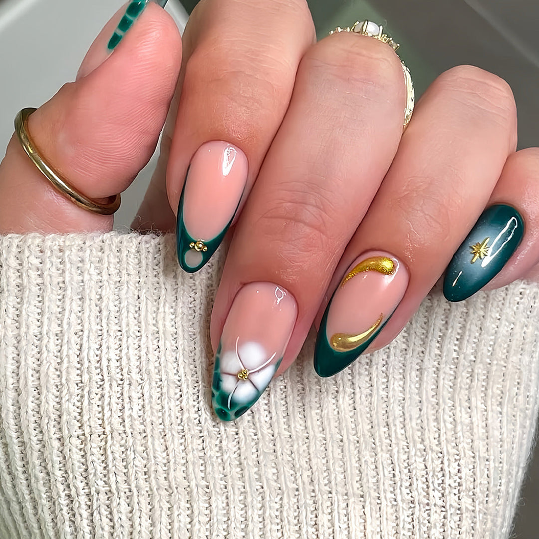 Chic Artistic Press-On Nail Set Kalsten