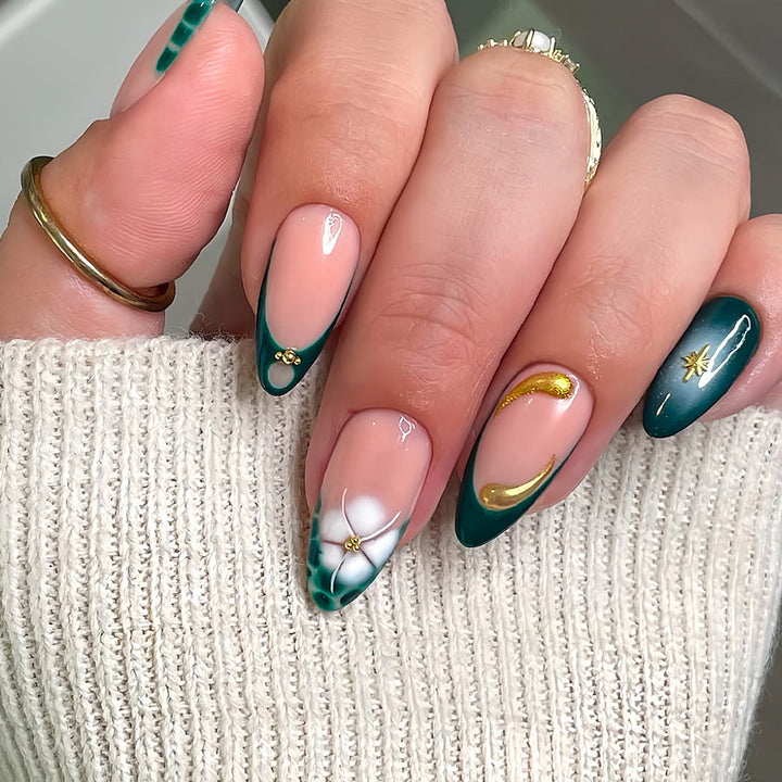 Chic Artistic Press-On Nail Set Kalsten