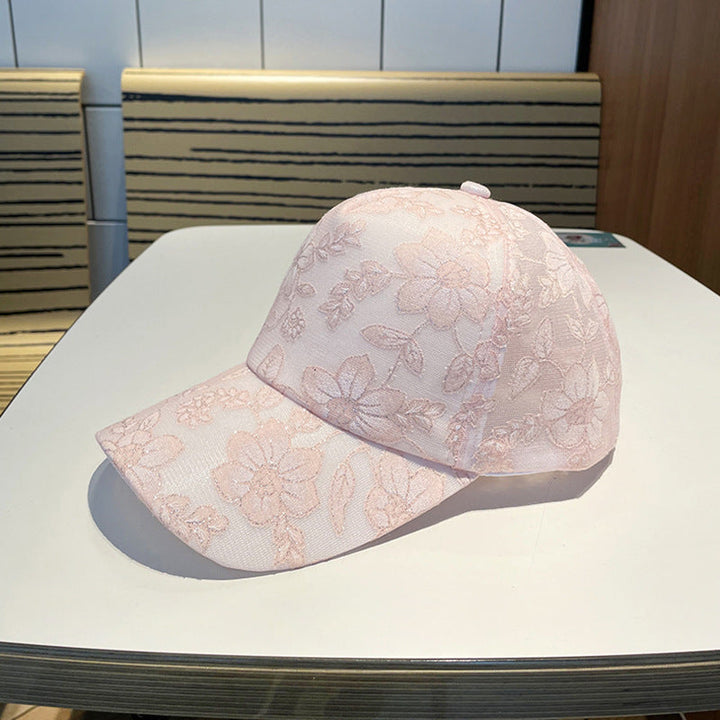 Women's Floral Embroidered Baseball Cap Kalsten