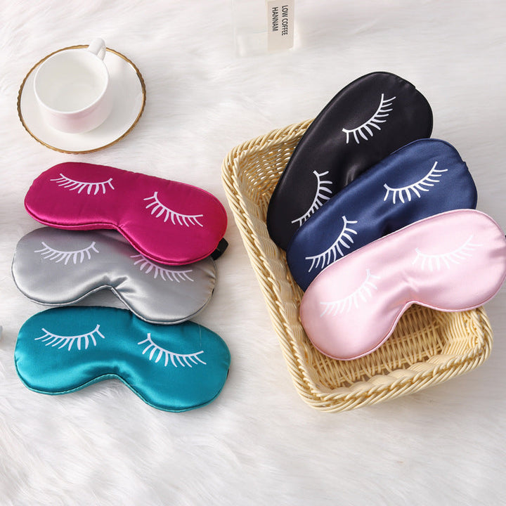 Women's nano silk eye mask with soft padded interior lining and elastic headband Kalsten