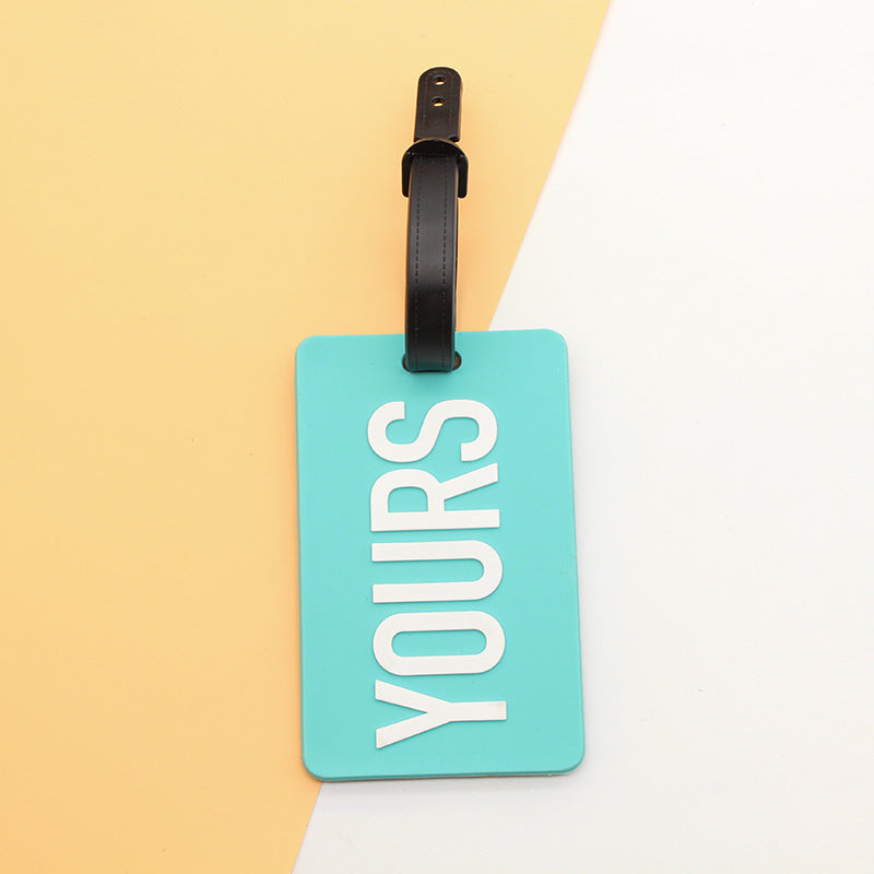 Unisex Luggage Tag with Smart Safety Message Kalsten