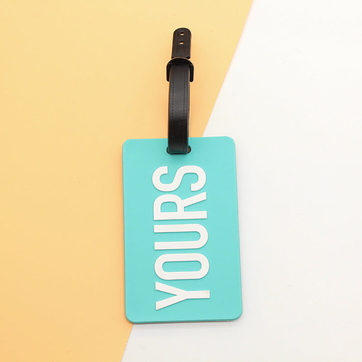 Unisex Luggage Tag with Smart Safety Message Kalsten