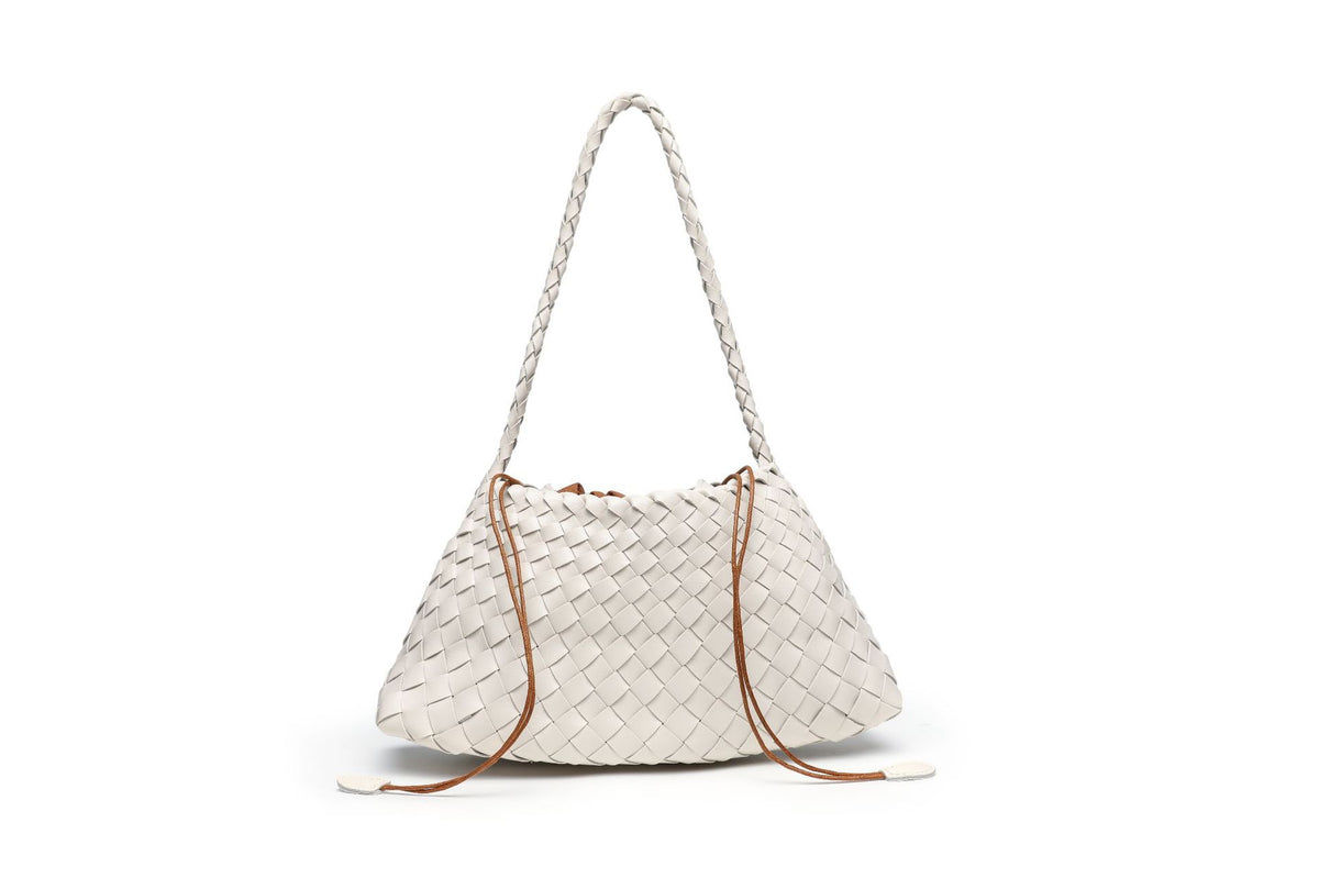 Textured Woven Slouchy Shoulder Bag Acalora