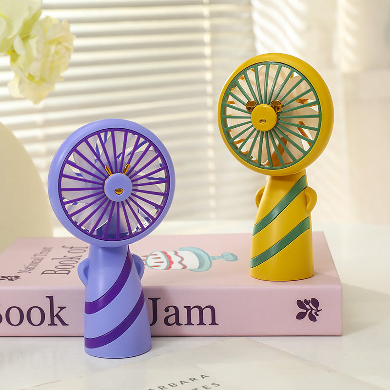 Women portable USB hand fan with cute design Kalsten