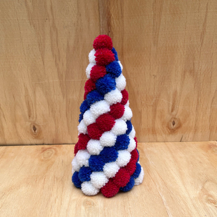 Unisex nan handcrafted Pompon Christmas tree table decoration Kalsten