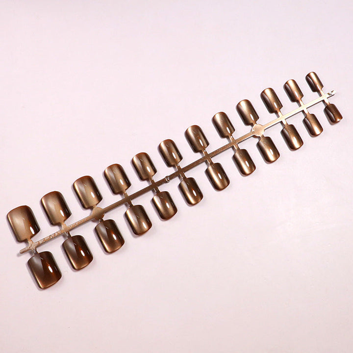 Glossy Long-Lasting Press-On Nail Set Kalsten