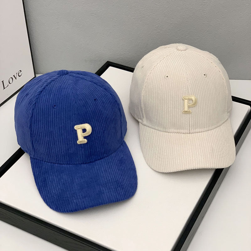 Women's Corduroy Adjustable Baseball Cap Kalsten