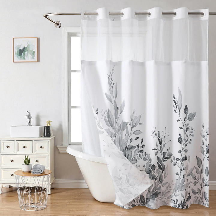 Botanical Floral Shower Curtain Kalsten