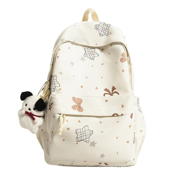 Adorable Bow-Patterned Backpack Kalsten