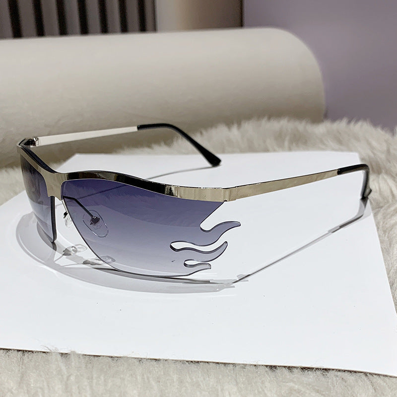 Ladies trendy sunglasses with innovative flame frame Kalsten