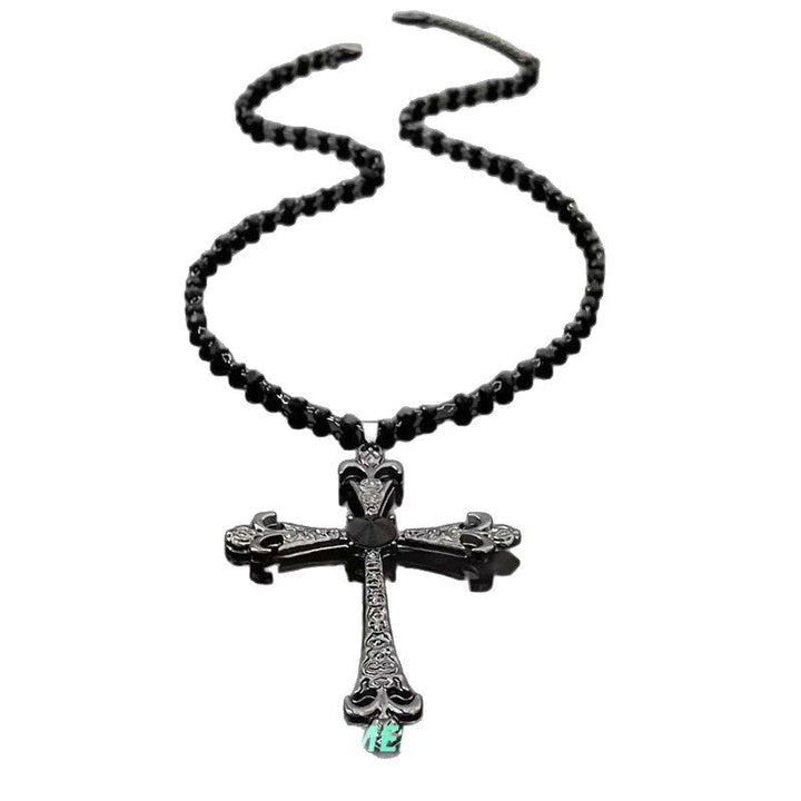 Decorative Cross Pendant Necklace Kalsten