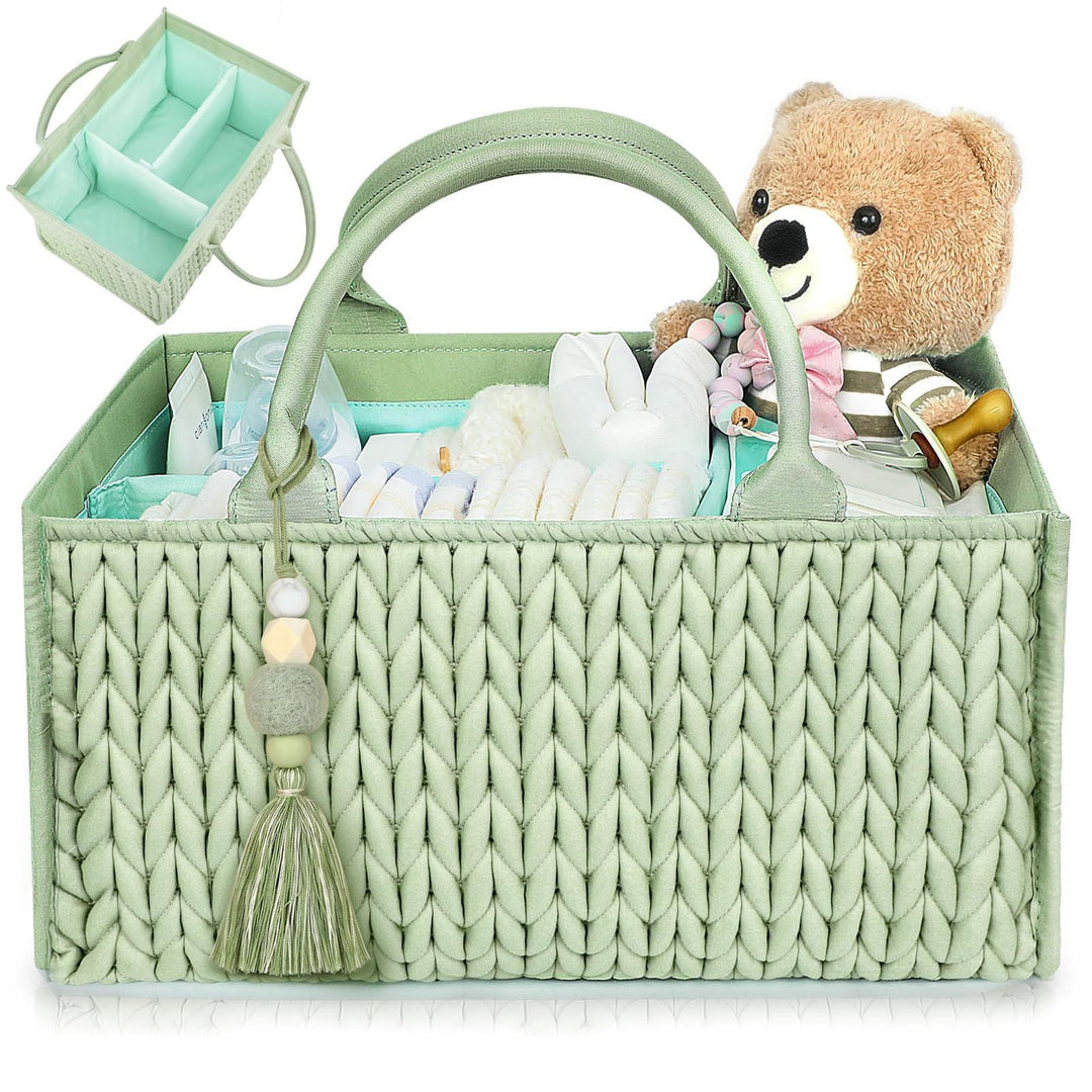 Women decorative wrap basket with removable compartments Kalsten