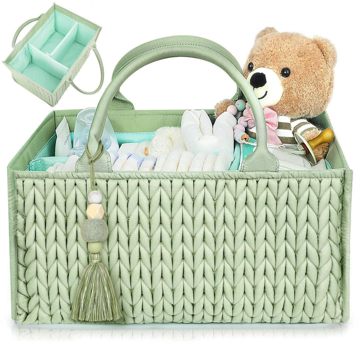 Women decorative wrap basket with removable compartments Kalsten