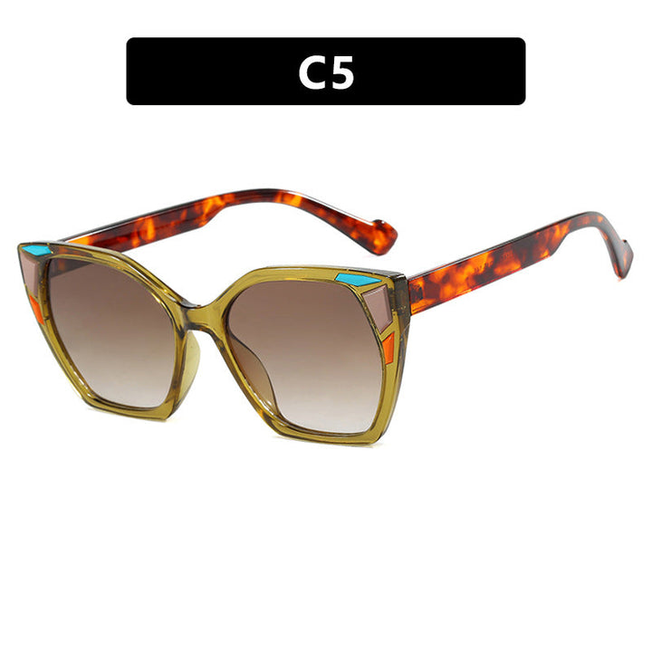 Women Fashionable Geometric Designer Glasses Kalsten