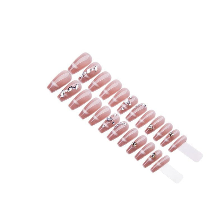 Artificial artificial nails with heart design Kalsten