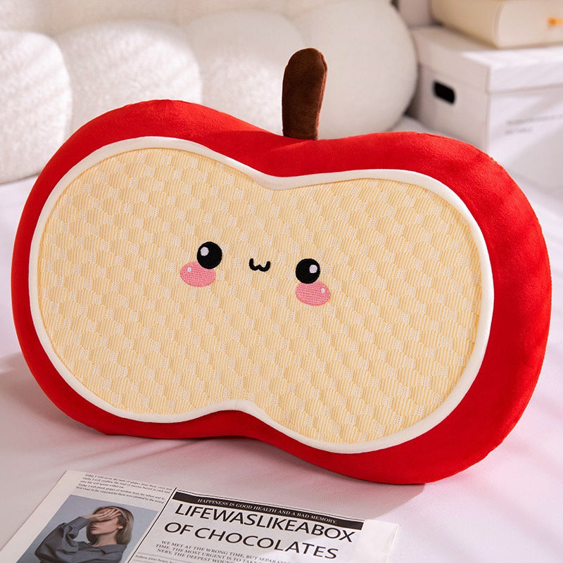 Plush pillow in apple design Kalsten