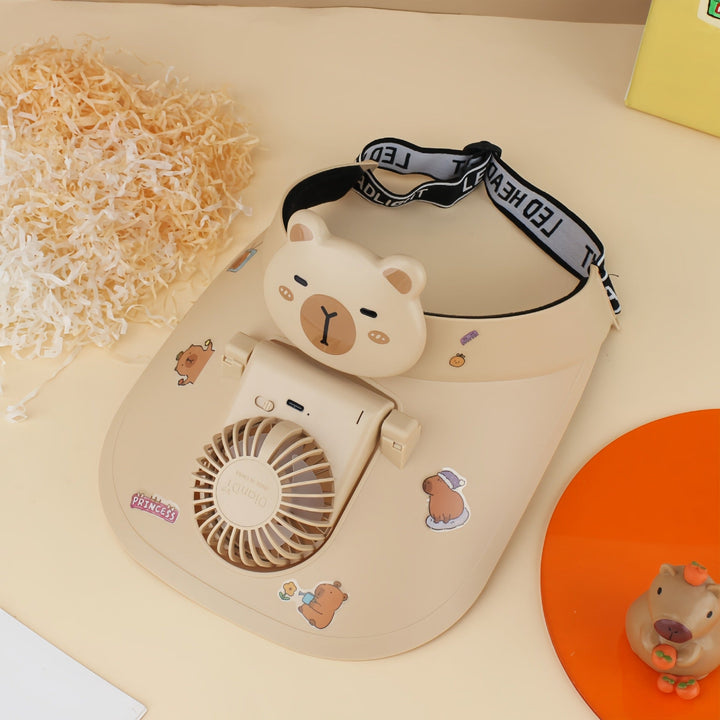 Women's Portable Handheld Fan with Panda Design Kalsten